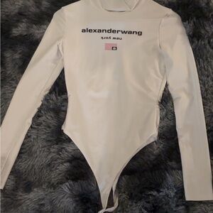 Alexander Wang White Bodysuit